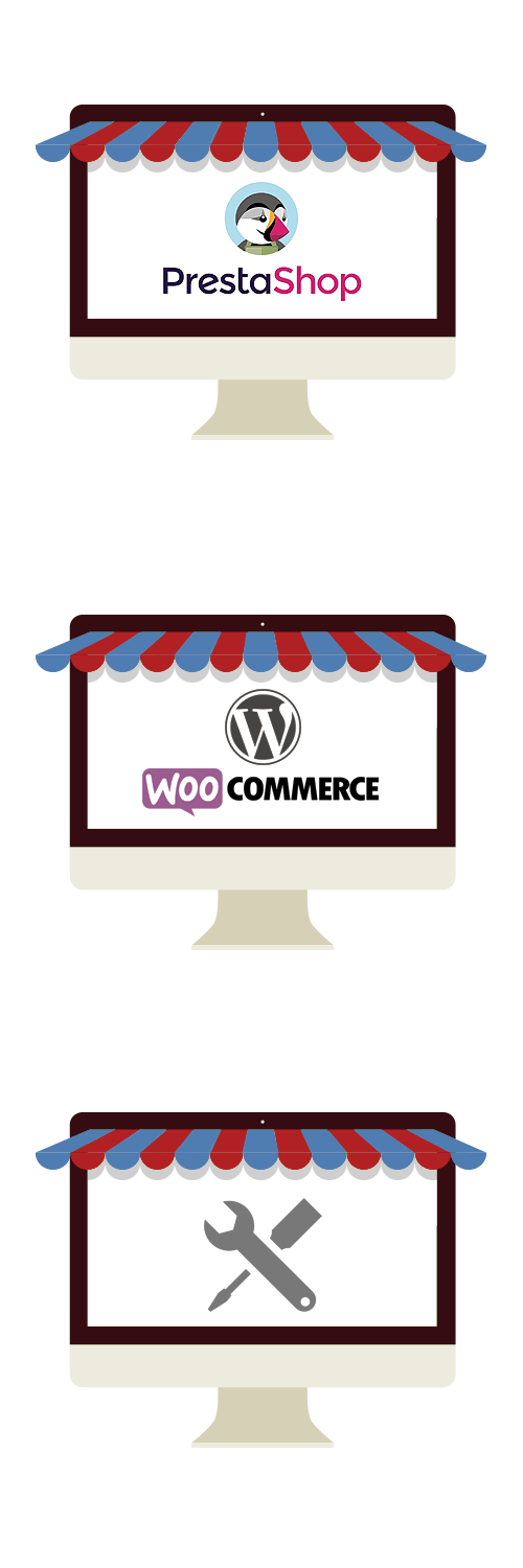 opciones-tienda-online-desktop Diseño de Tiendas online en Bilbao bajo plataforma Prestashop, Woocommerce para Wordpress o a medida